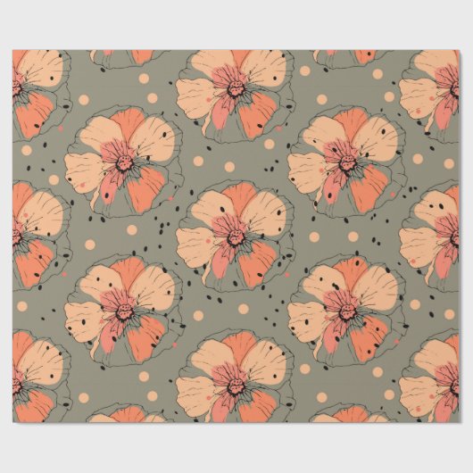 HERFSTKLEUR INP AKPAPIER CADEAUPAPIER (Vlak)