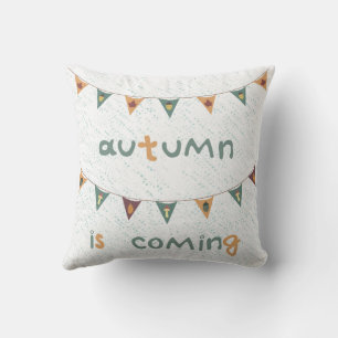 herfstkleur slinger kussen
