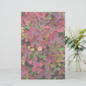 herfstkleuren briefpapier (Staand voorkant)