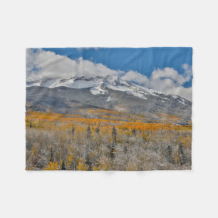Herfstkleuren Espen & Rocky Mountains, Colorado Fleece Deken