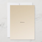 Herfstkleuren Foto Thanksgiving Kaart (Achterkant)