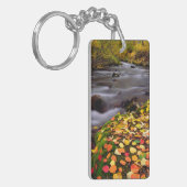 Herfstkleuren langs McGee Creek Sleutelhanger (Voorkant Links)