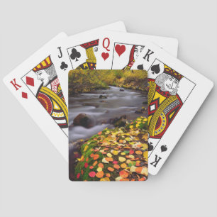 Herfstkleuren langs McGee Creek Speelkaarten