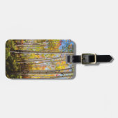 Herfstkleuren van Aspenbomen 5 Bagagelabel (Voorkant horizontaal)