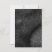 herfstkrans | Moderne bruiloft RSVP Kaartje (Achterkant)