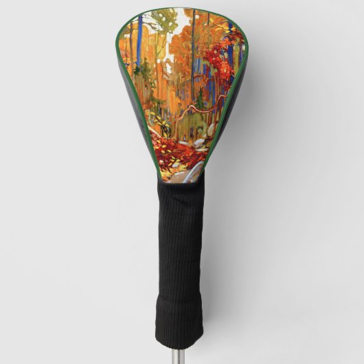Herfstkrans van Tom Thomson Golfheadcover (Voorkant)