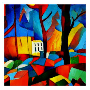 Herfstlandschap 1 perfect poster