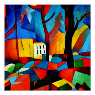 Herfstlandschap 1 perfect poster