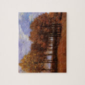Herfstlandschap door Vincent van Gogh Legpuzzel (Verticaal)