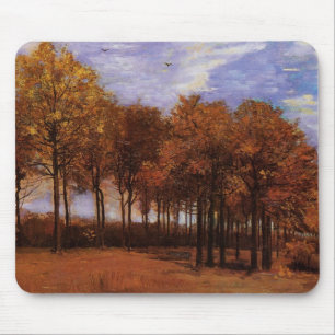 Herfstlandschap door Vincent van Gogh Muismat