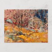 Herfstlandschap | George Luks Briefkaart (Voorkant)