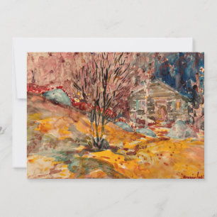 Herfstlandschap   George Luks Kaart