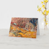 Herfstlandschap | George Luks Kaart (Gele Bloem)