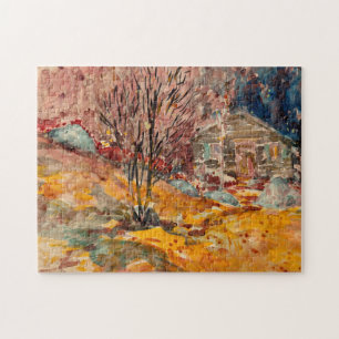 Herfstlandschap George Luks Legpuzzel