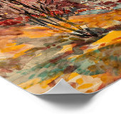 Herfstlandschap | George Luks Poster (Hoek)