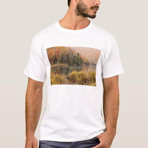 Herfstlandschap met meer, Vermont, VS 3 T-shirt