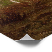 Herfstlandschap P.C. Skovgaard,  olieverf Poster (Hoek)