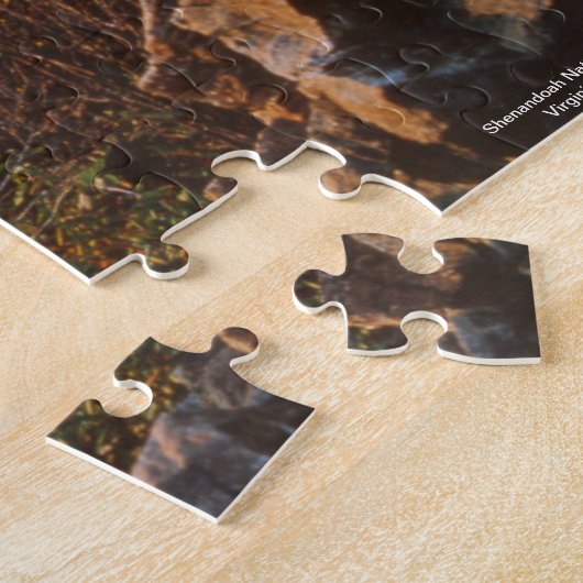 Herfstlandschap, Shenandoah National Park Legpuzzel (Zijkant)