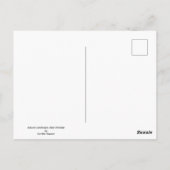 Herfstlandschap, vlakbij Pontoise, Briefkaart (Achterkant)