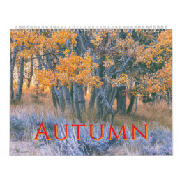Herfstlandschappen Kalender