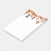 Herfstlantaren  post-it® notes (Schuin)