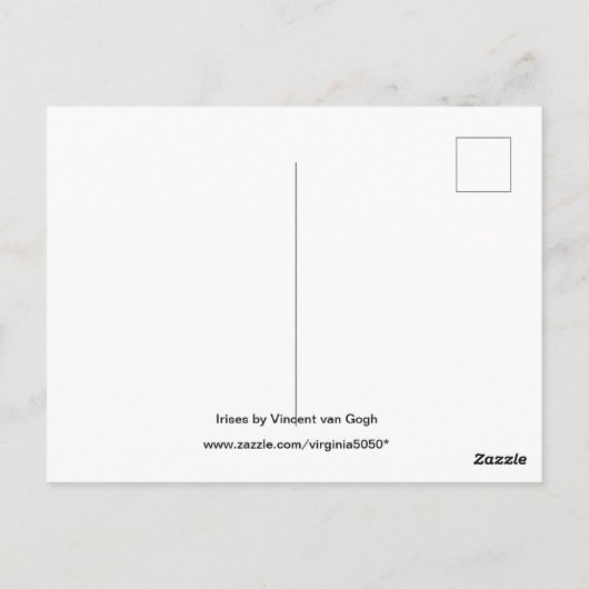 Herfstloof, de kleuren van de herfst briefkaart (Achterkant)