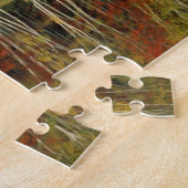 Herfstloof en berkenreflecties; Hiawatha Legpuzzel (Zijkant)