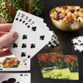 Herfstloof van Boston Pokerkaarten (Insitu)