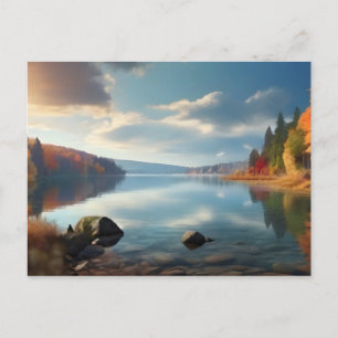 Herfstmeer Briefkaart