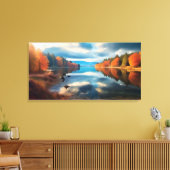 Herfstmeer Canvas Afdruk (Insitu (Woonkamer))