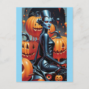 Herfstmode's Weekend Heksenkoningin Briefkaart