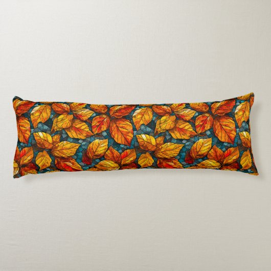 Herfstmozaïekpatroon Lichaamskussen (Achterkant)