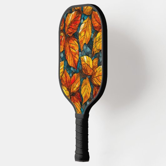 Herfstmozaïekpatroon Pickleball Paddle (Links)