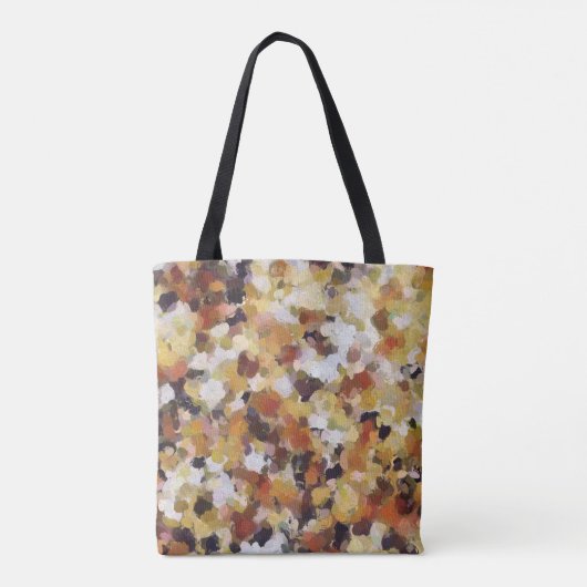 Herfstolie Abstract Draagtas (Achterkant)