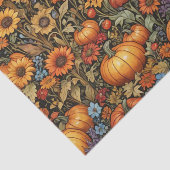 Herfstoogst met levendige herfstkleuren tissuepapier (Detail)