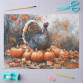 Herfstoogst Turkije Decoupage Tissuepapier (Craft)