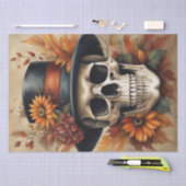 Herfstoogst: vogelverschrikker in Herfst Decoupage Tissuepapier (Craft)