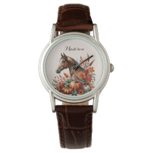 Herfstpaard Horloge