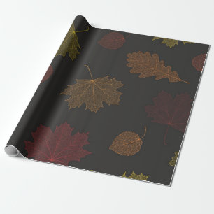 Herfstpatroon Cadeaupapier