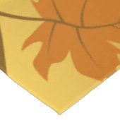 Herfstpatroon met vallende esdoornbladeren en boke tafelkleed (Gekanteld)