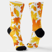 Herfstpatroon Sokken (Gebogen)