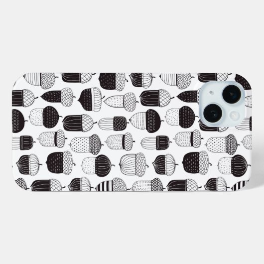 Herfstpatroon van ongebluste zuren Case-Mate iPhone case (Achterkant (horizontaal))