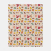 herfstpatroondeken fleece deken (Voorkant)