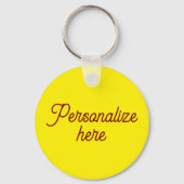 Herfstpompoen bloemenwijn oranje paarse wijn sleutelhanger (Achterkant)