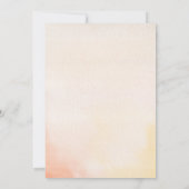 herfstpompoen | Thanksgiving Dinner Invitation Kaart (Achterkant)