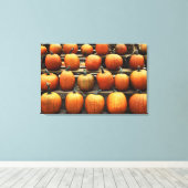 Herfstpompoenen Canvas Afdruk (Insitu (Houten vloer))