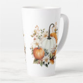 Herfstpompoenen Latte Mok (Rechterhoek)