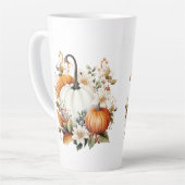 Herfstpompoenen Latte Mok (Linkerhoek)