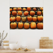 Herfstpompoenen Poster (Keuken)