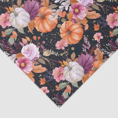 Herfstpompoenval laat rustieke decoupage achter tissuepapier (Detail)